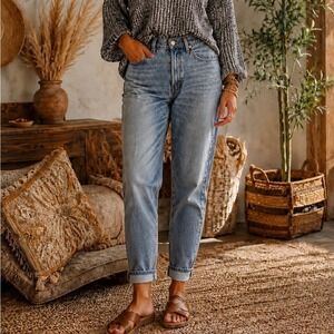 Vtg Levi's Sz 14 MIS Jeans 550 Relax Fit Tapered Leg Medium Wash Denim Women's
